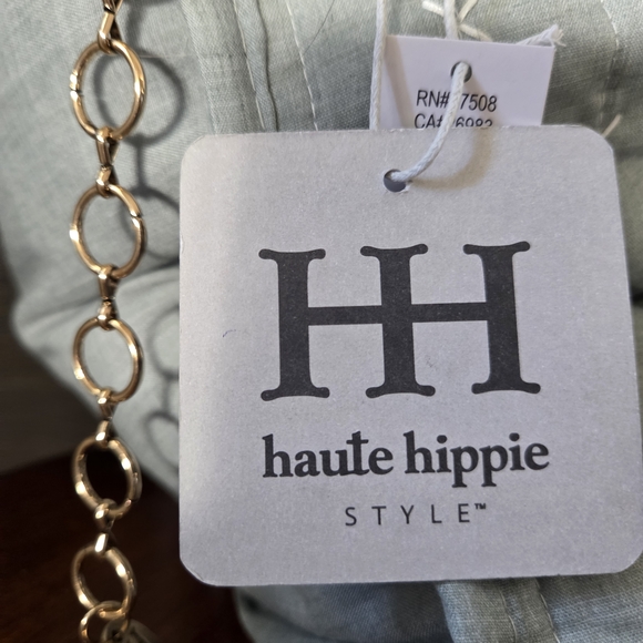 Haute Hippie Gold Floral Belt - Picture 3 of 4